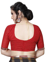 Women's Georgett Silk Printed Saree With Blouse