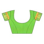 Women's Tusser Silk Kanjivaram Saree With Blouse