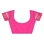 Women's Tusser Silk Kanjivaram Saree With Blouse